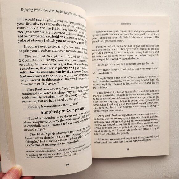 Enjoying Where You Are on the Way to Where You Are Going by Joyce Meyer - Picture 3 of 6